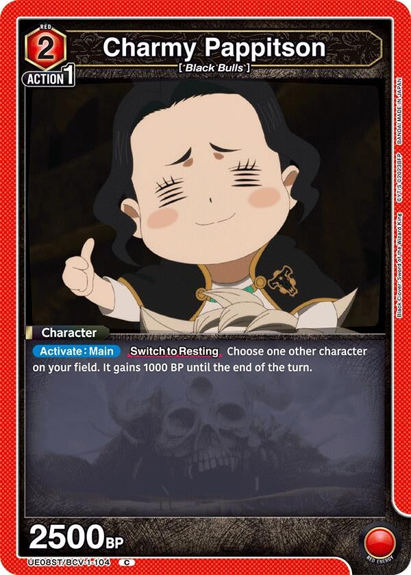 Image for Charmy Pappitson (UE08ST/BCV-1-104) (UE08ST: Black Clover Starter Deck) (UE08ST) - Union Arena