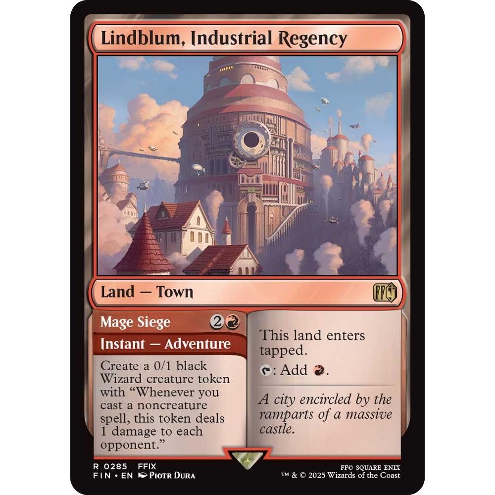 Lindblum, Industrial Regency (285) (FINAL FANTASY) - PokeBox USA