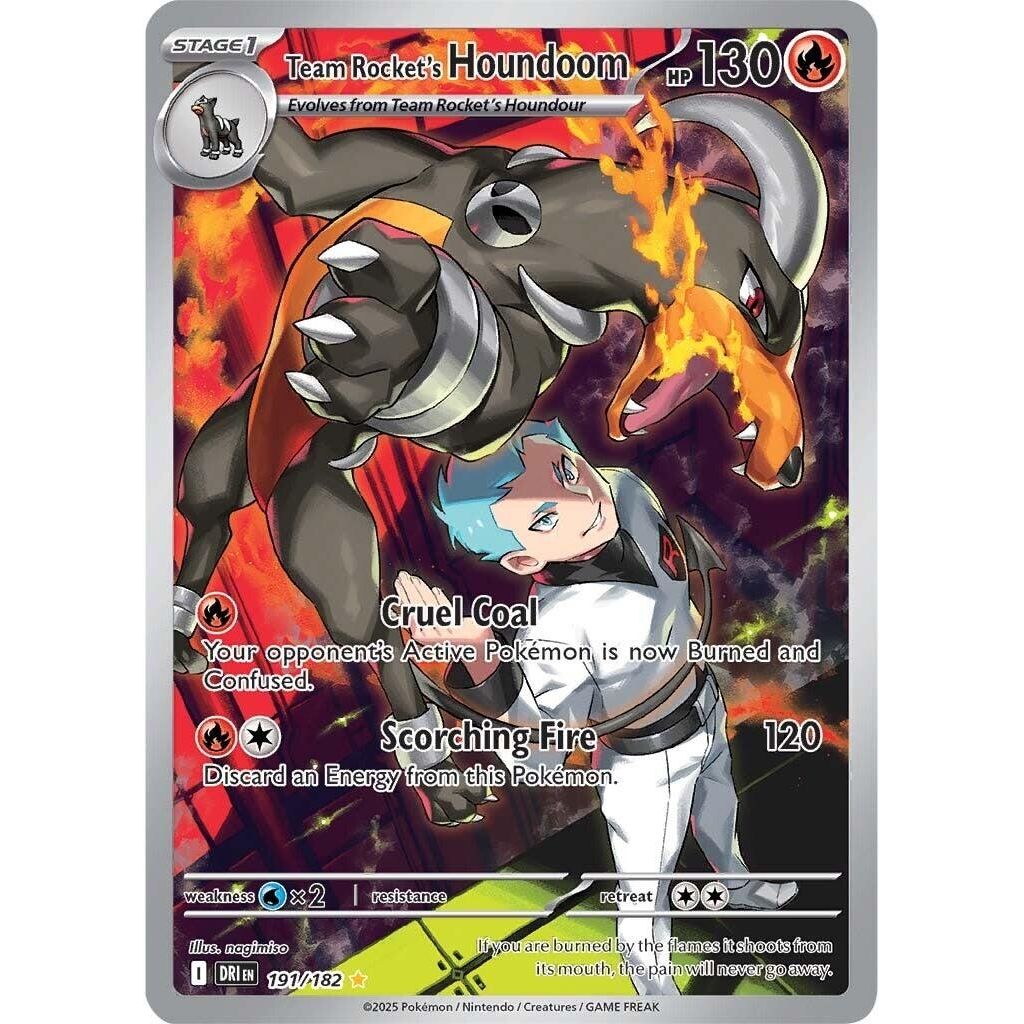 Team Rocket's Houndoom (191/182) (SV10: Destined Rivals) - PokeBox USA