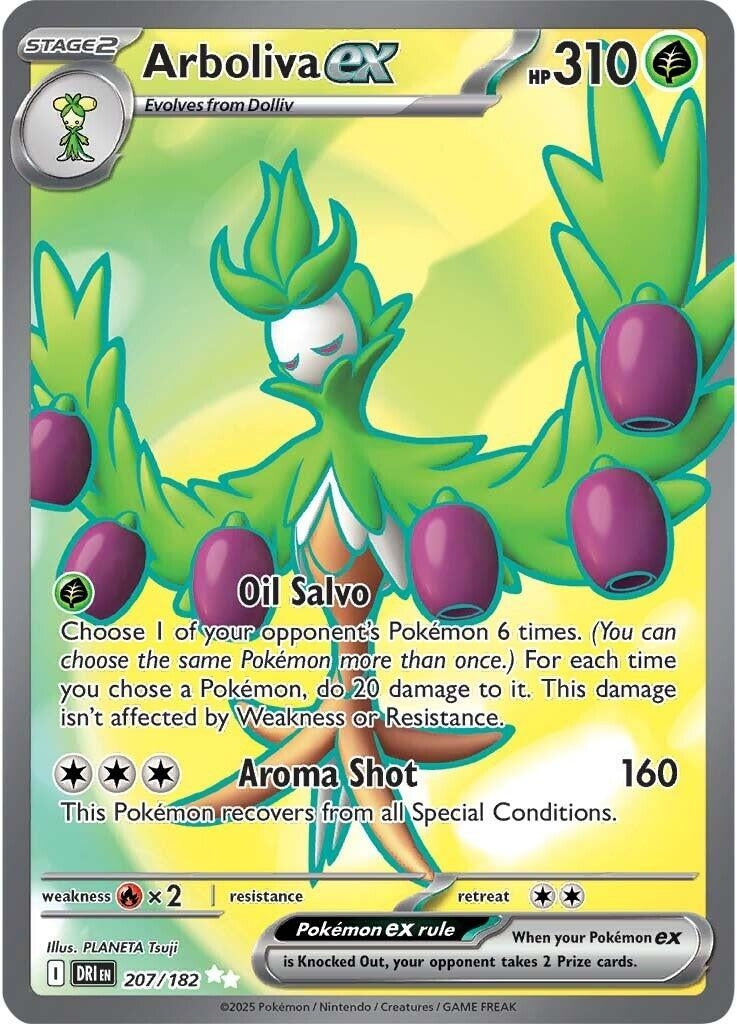 Arboliva ex (207/182) (SV10: Destined Rivals)