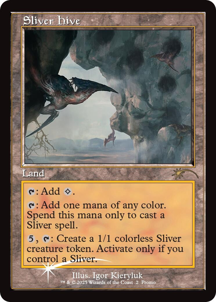 Sliver Hive (Retro Frame) (2) (MagicFest Cards)