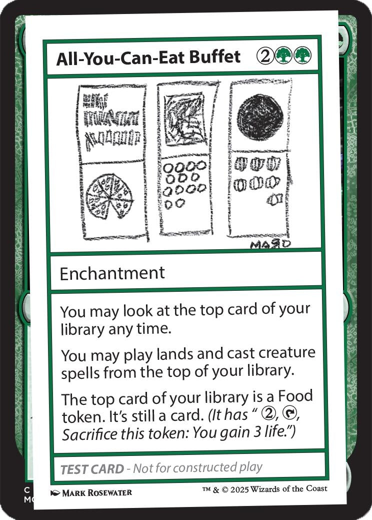 All-You-Can-Eat Buffet (Mystery Booster 2 Playtest Cards)