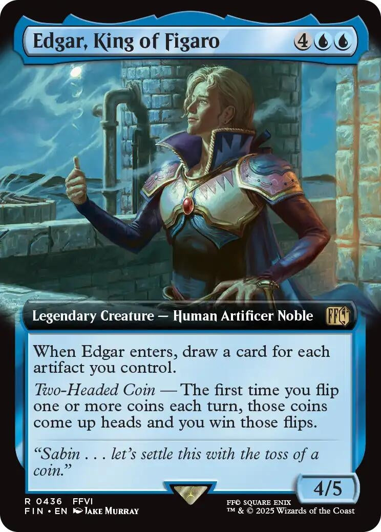 Edgar, King of Figaro (Extended Art) (436) (FINAL FANTASY)