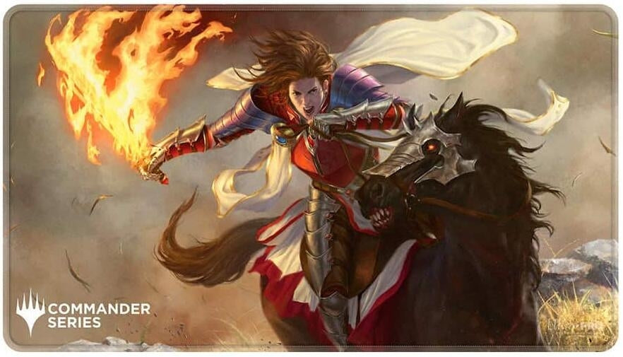 Image for Commander Series 8 (Fan Vote 3) Stitched Edge Playmat for Magic: The Gathering - Syr Gwyn - Playmats