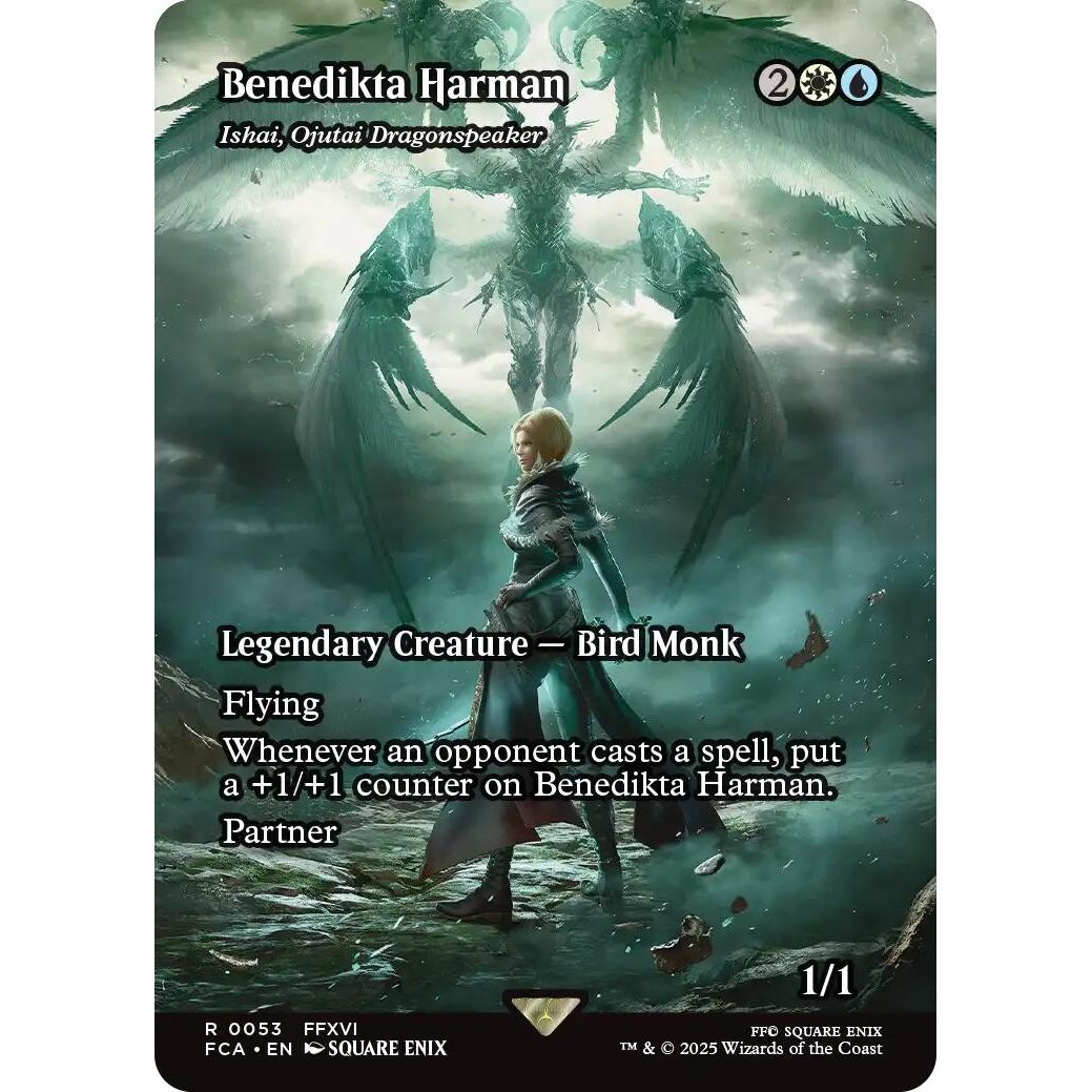 Benedikta Harman - Ishai, Ojutai Dragonspeaker (Showcase) (53) (FINAL FANTASY: Through the Ages) - PokeBox USA