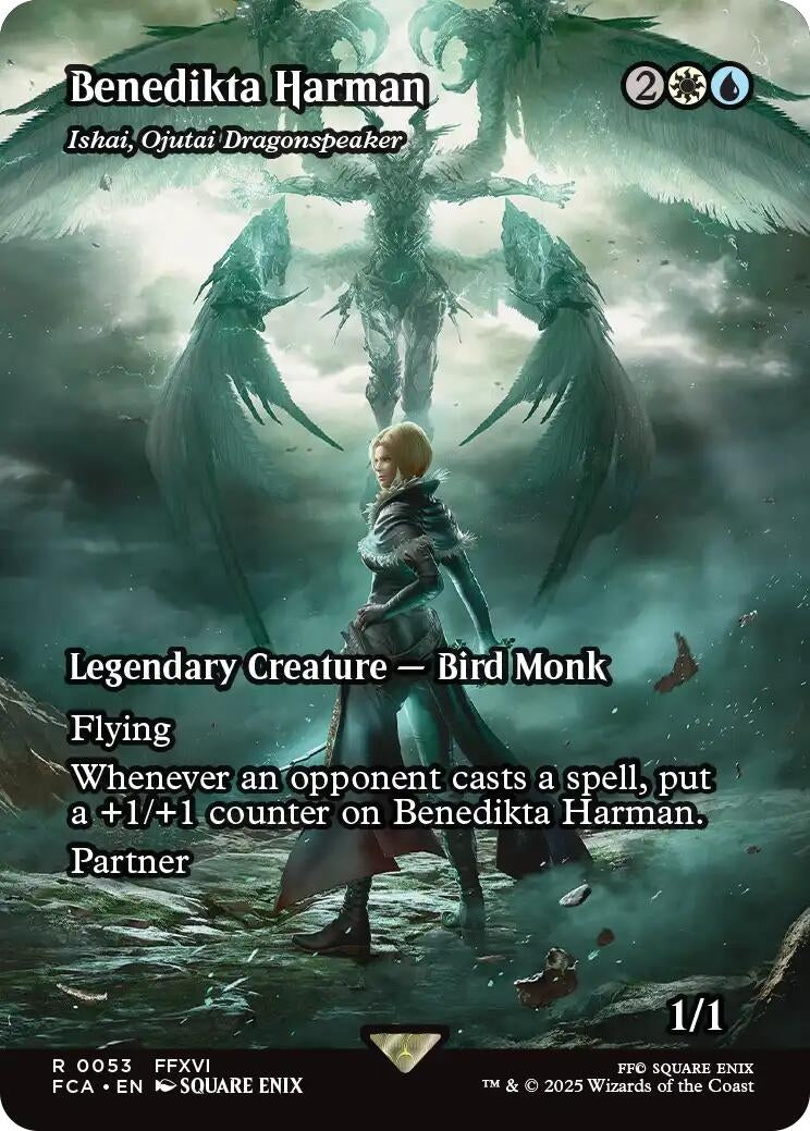Benedikta Harman - Ishai, Ojutai Dragonspeaker (Showcase) (53) (FINAL FANTASY: Through the Ages) - PokeBox USA