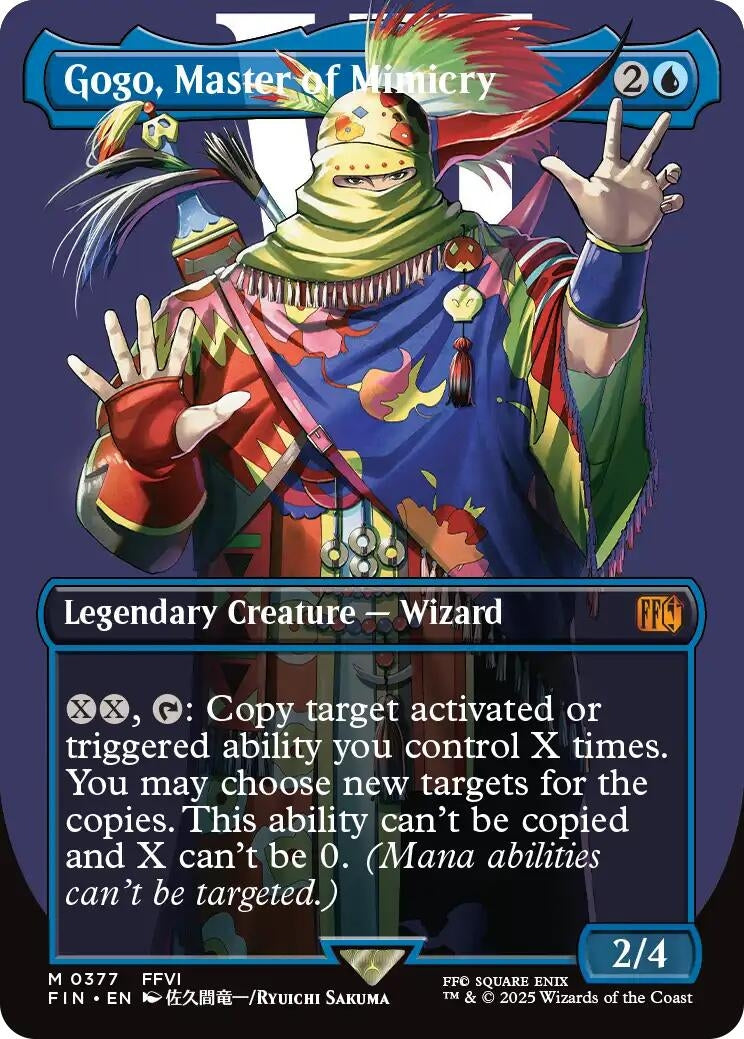 Gogo, Master of Mimicry (Borderless) (377) (FINAL FANTASY)