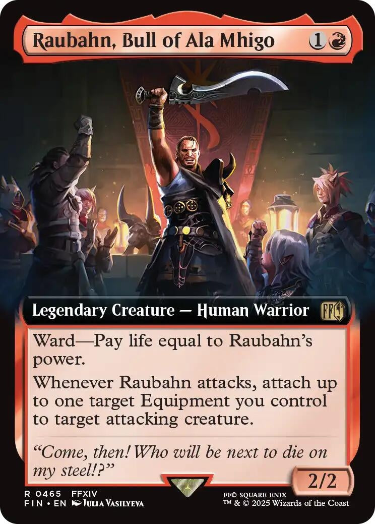 Raubahn, Bull of Ala Mhigo (Extended Art) (465) (FINAL FANTASY)