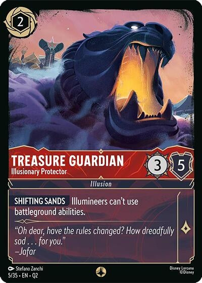 Image for Treasure Guardian - Illusionary Protector (5/35) (Illumineer's Quest: Palace Heist) (Q2) - Disney Lorcana