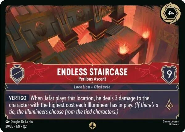 Image for Endless Staircase - Perilous Ascent (29/35) (Illumineer's Quest: Palace Heist) (Q2) - Disney Lorcana