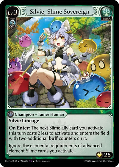 Image for Silvie, Slime Sovereign (004) (Silvie, Slime Sovereign Re: Collection Lite) (SLMLTE) - Grand Archive TCG