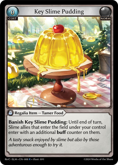 Image for Key Slime Pudding (008) (Silvie, Slime Sovereign Re: Collection Lite) (SLMLTE) - Grand Archive TCG