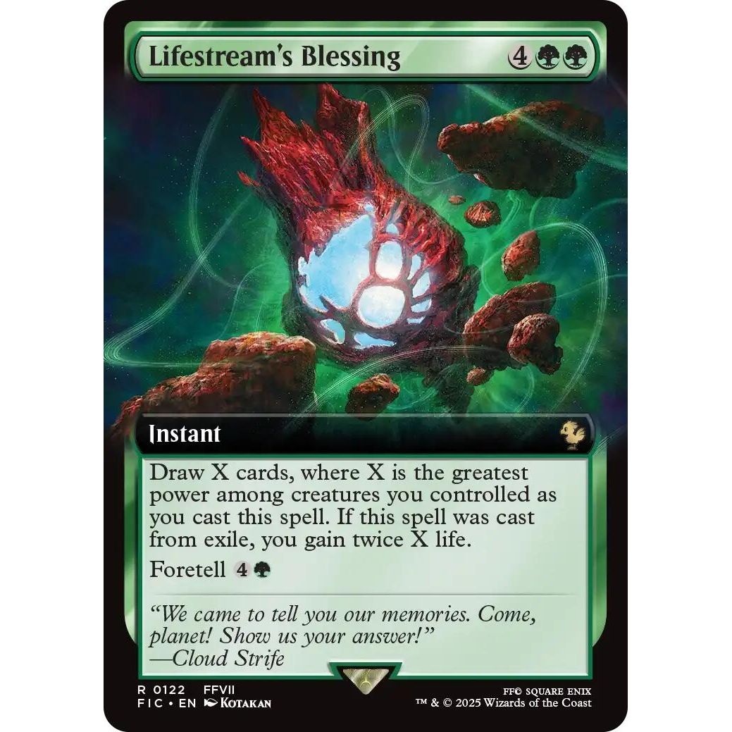 Lifestream's Blessing (Extended Art) (122) (FINAL FANTASY) - PokeBox USA