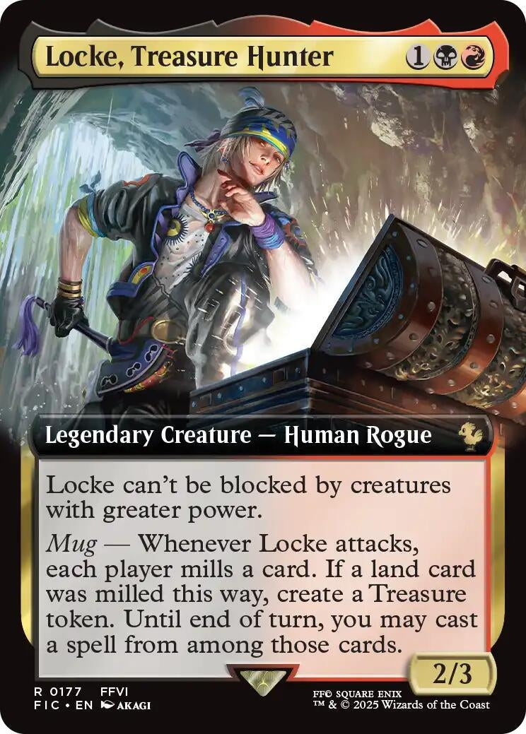 Locke, Treasure Hunter (Extended Art) (177) (FINAL FANTASY)
