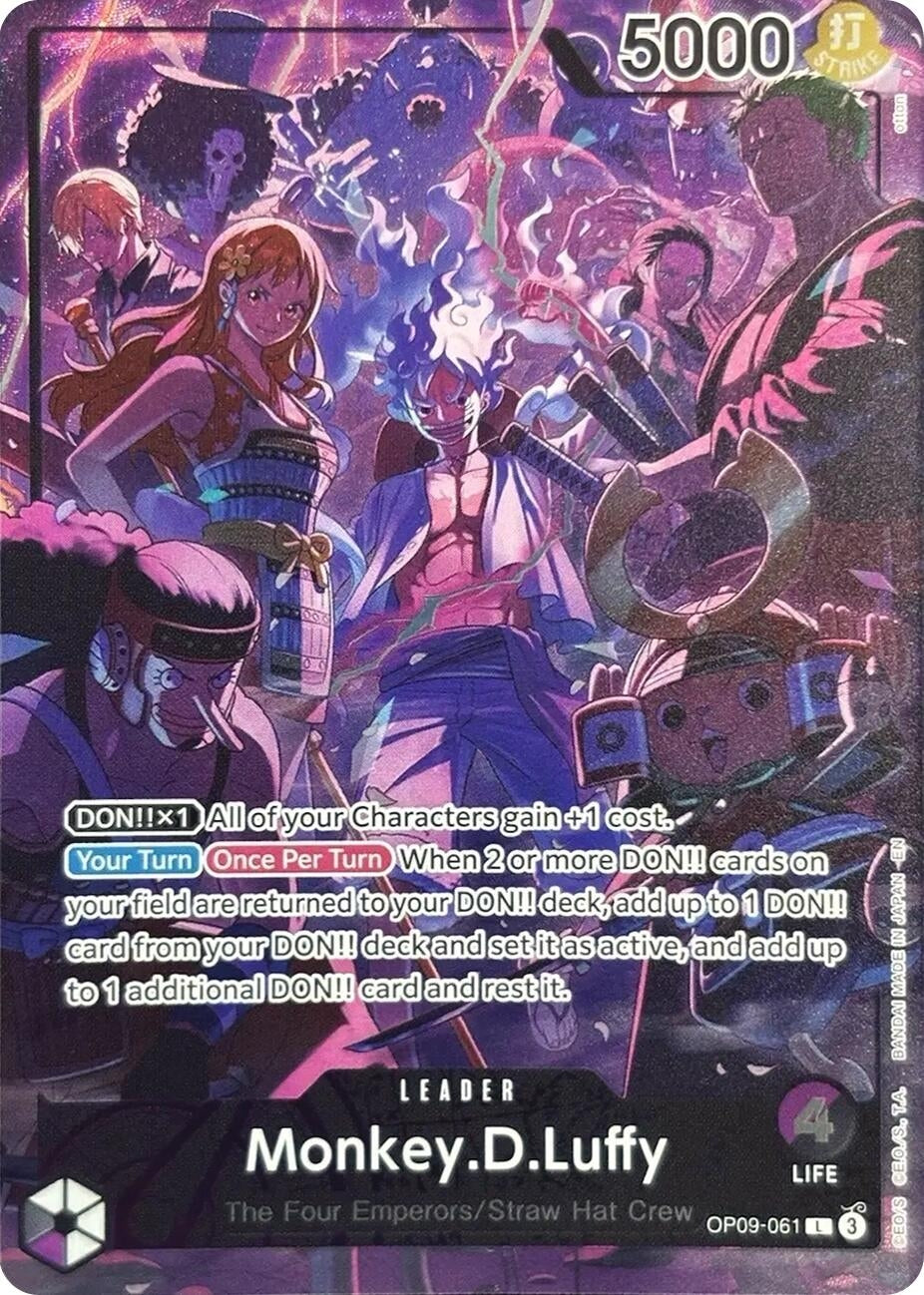 Image for Monkey.D.Luffy (English Version 2nd Anniversary Set) (OP09-061) (One Piece Promotion Cards) (OP-PR) - One Piece Card Game