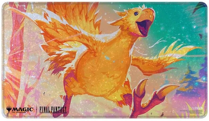 Image for FINAL FANTASY Holofoil Playmat for Magic: The Gathering - Premium Traveling Chocobo - Playmats