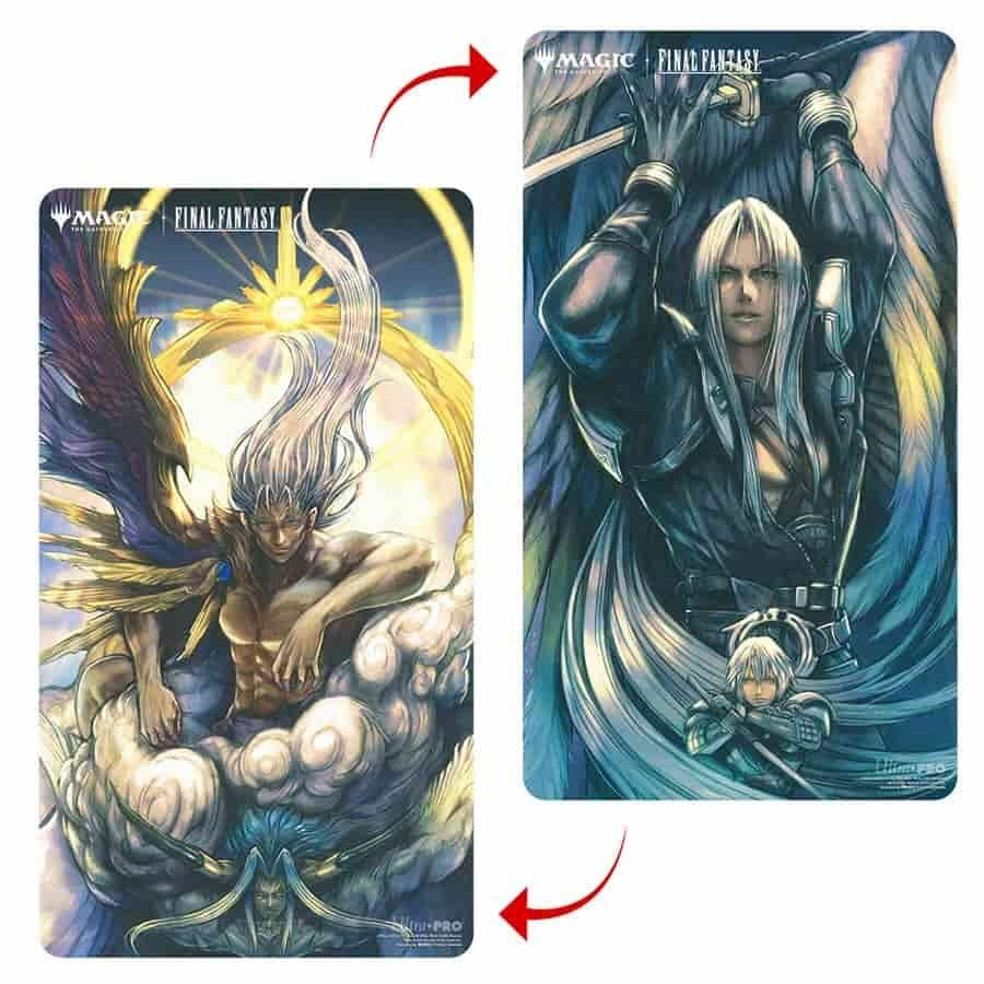 Image for FINAL FANTASY Double Sided Playmat for Magic: The Gathering - Sephiroth, Fabled SOLDIER - Playmats