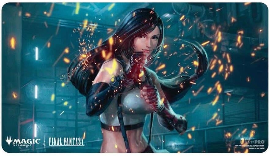 Image for FINAL FANTASY Playmat for Magic: The Gathering - Tifa, Martial Artist - Playmats