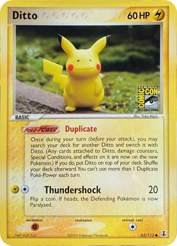 Image for Ditto - 39/113 (SDCC Stamp) (39/113) (Miscellaneous Cards & Products) (MCAP) - Pokemon