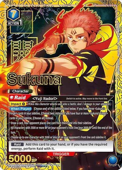 Image for Sukuna (015) (SR***) (UEX02BT/JJK-3-015) (UEX02BT: Jujutsu Kaisen Vol.2) (UEX02BT) - Union Arena