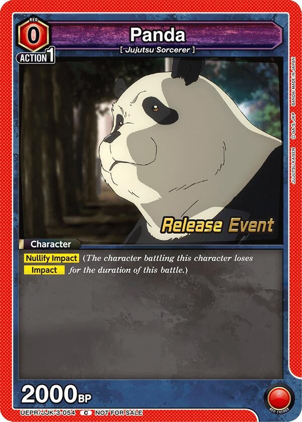 Image for Panda (UEPR/JJK-3-054) (UEX02BT: Jujutsu Kaisen Vol.2 Release Event Cards) (UEX02BT_RE) - Union Arena