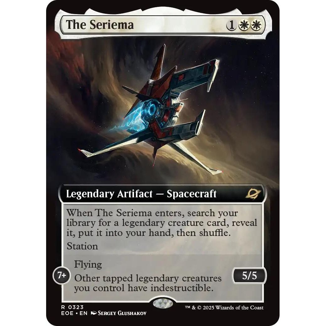 The Seriema (Extended Art) (323) (Edge of Eternities) - PokeBox USA