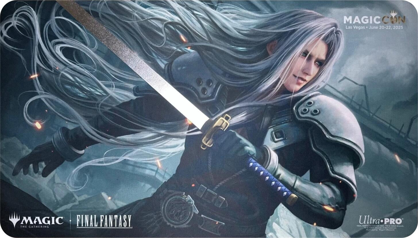 Image for MagicCon 2025 Ultra Pro Exclusive Playmat for Magic: The Gathering - FINAL FANTASY Sephiroth (Las Vegas) - Playmats