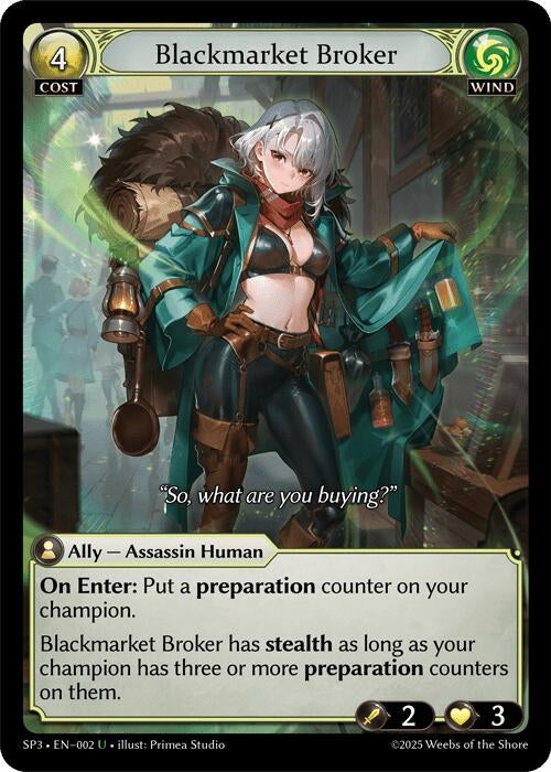 Blackmarket Broker (002) (Supporter Pack 3)
