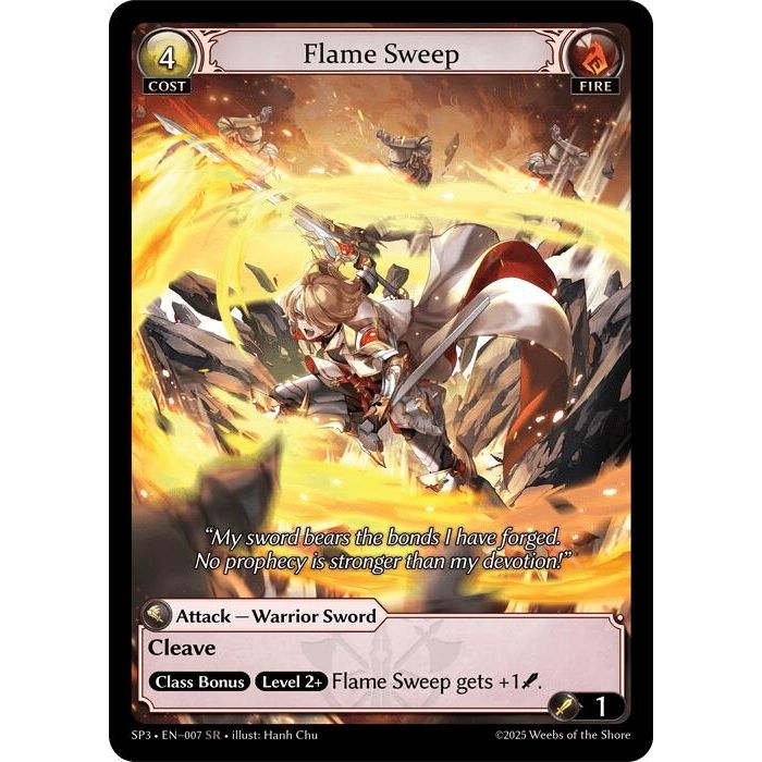 Flame Sweep (007) (Supporter Pack 3) - PokeBox USA