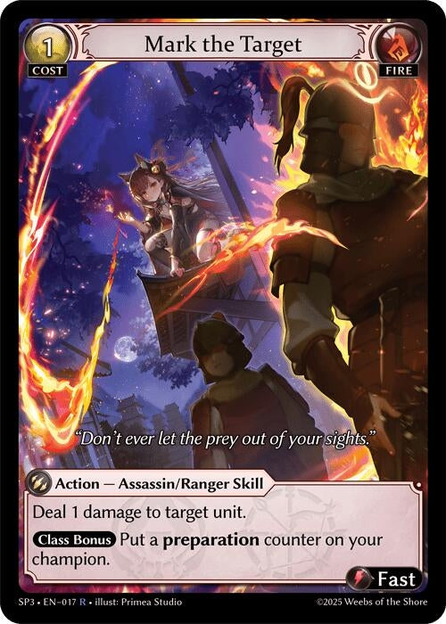 Mark the Target (017) (Supporter Pack 3)