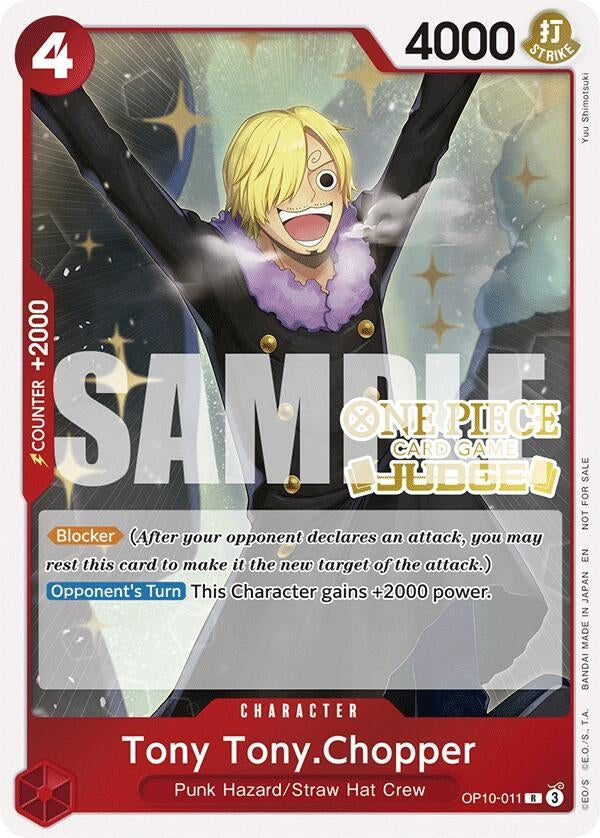 Image for Tony Tony.Chopper (Judge Pack Vol. 6) (OP10-011) (One Piece Promotion Cards) (OP-PR) - One Piece Card Game