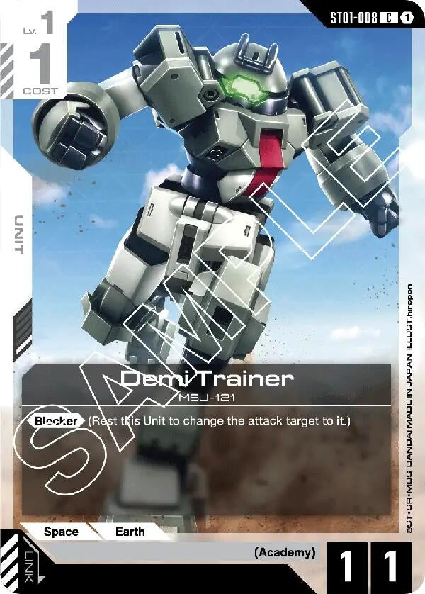 Image for Demi Trainer (ST01-008) (Starter Deck 01: Heroic Beginnings) (ST01) - Gundam Card Game