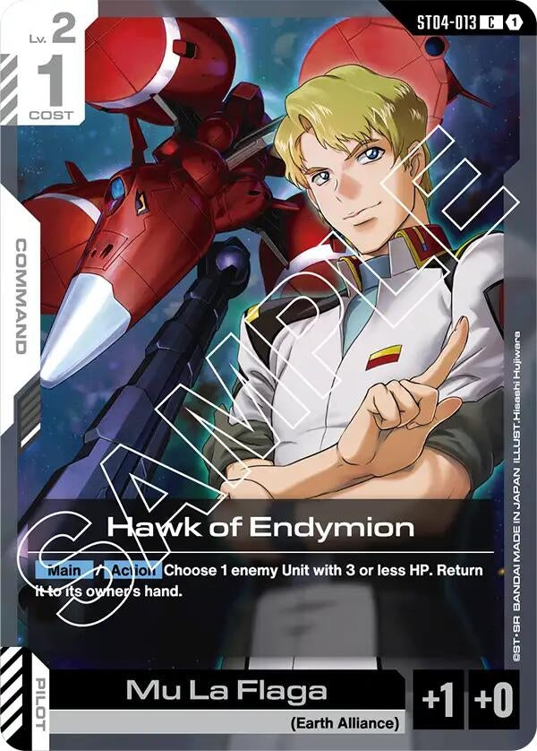 Image for Hawk of Endymion (ST04-013) (Starter Deck 04: SEED Strike) (ST04) - Gundam Card Game