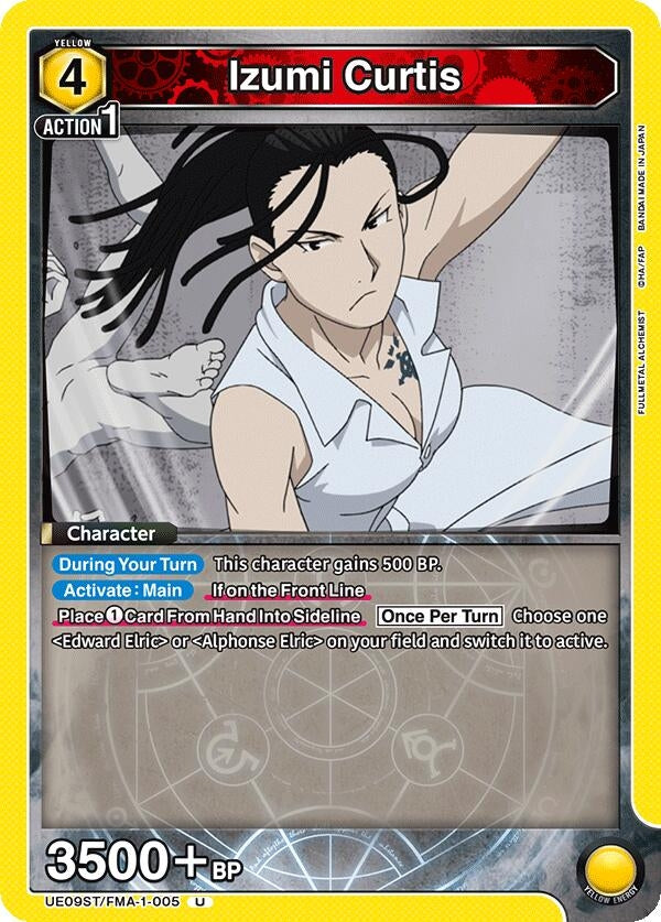 Image for Izumi Curtis (UE09ST/FMA-1-005) (UE09ST: FULLMETAL ALCHEMIST Starter Deck) (UE09ST) - Union Arena
