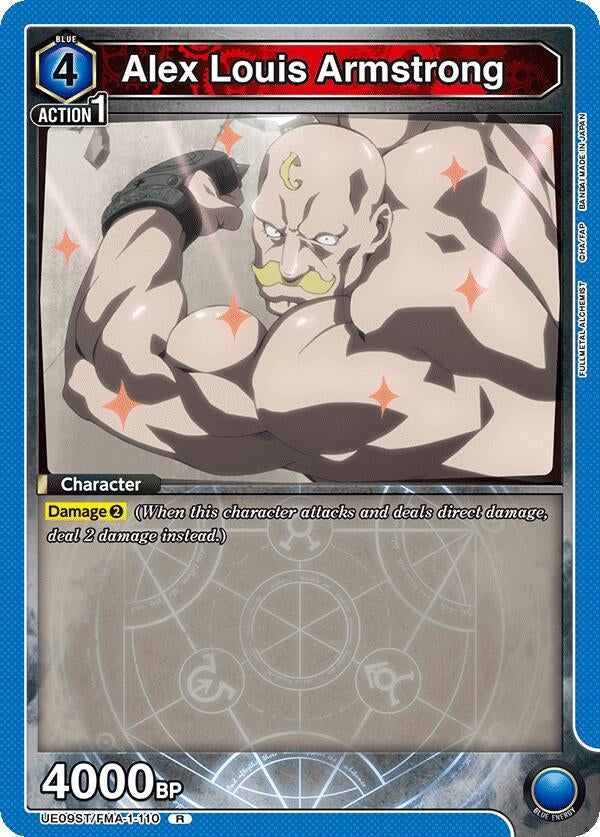 Image for Alex Louis Armstrong (UE09ST/FMA-1-110) (UE09ST: FULLMETAL ALCHEMIST Starter Deck) (UE09ST) - Union Arena