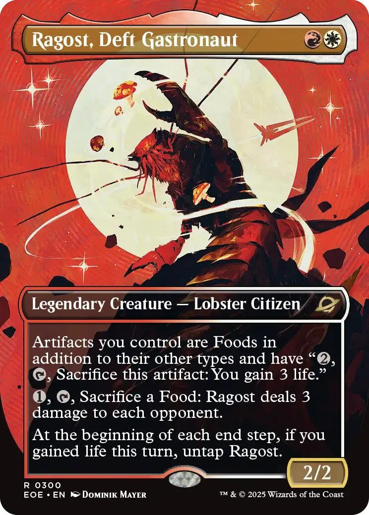Ragost, Deft Gastronaut (Borderless) (300) (Edge of Eternities)