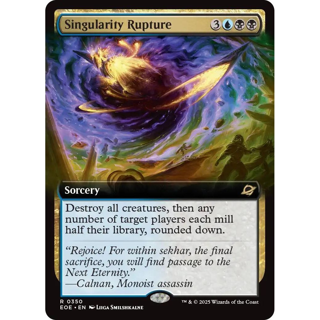 Singularity Rupture (Extended Art) (350) (Edge of Eternities) - PokeBox USA