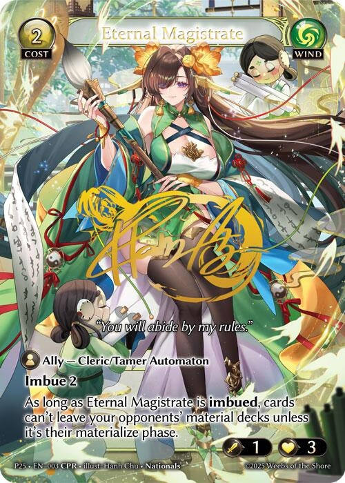 Image for Eternal Magistrate (003) (Promotional Cards) (P) - Grand Archive TCG