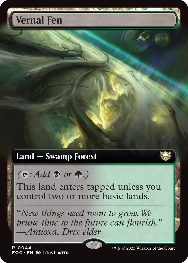 Vernal Fen (Extended Art) (44) (Edge of Eternities)