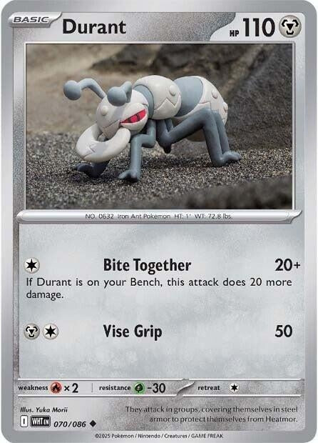 Image for Durant (070/086) (SV: White Flare) (WHT) - Pokemon