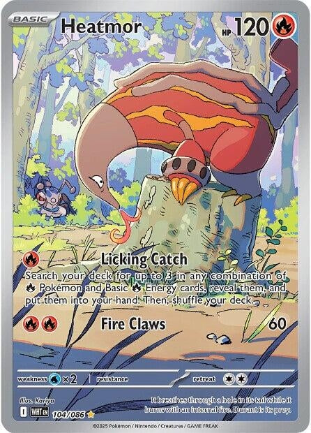 Image for Heatmor (104/086) (SV: White Flare) (WHT) - Pokemon