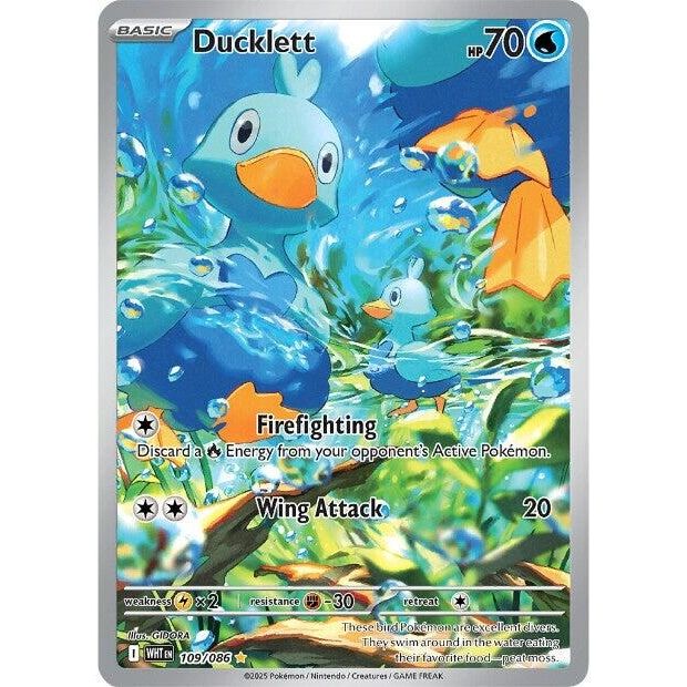 Image for Ducklett (109/086) (SV: White Flare) - Pokemon