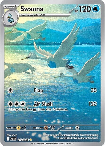 Swanna (110/086) (SV: White Flare) - PokeBox USA