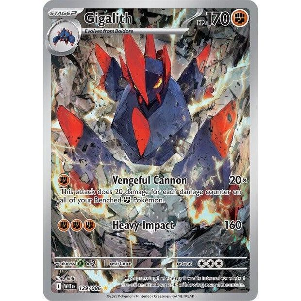 Image for Gigalith (129/086) (SV: White Flare) - Pokemon