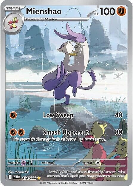Image for Mienshao (134/086) (SV: White Flare) (WHT) - Pokemon