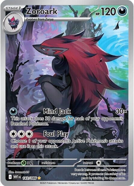 Image for Zoroark (143/086) (SV: White Flare) (WHT) - Pokemon