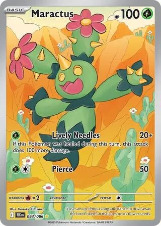 Image for Maractus (093/086) (SV: Black Bolt) - Pokemon