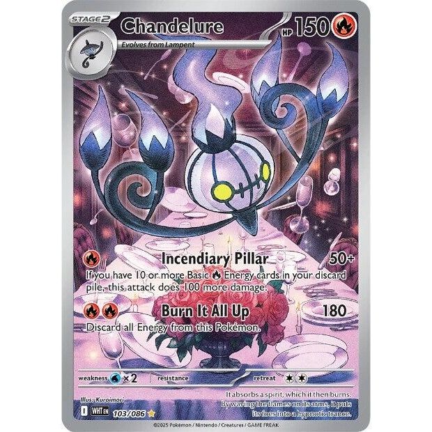 Image for Chandelure (103/086) (SV: White Flare) - Pokemon