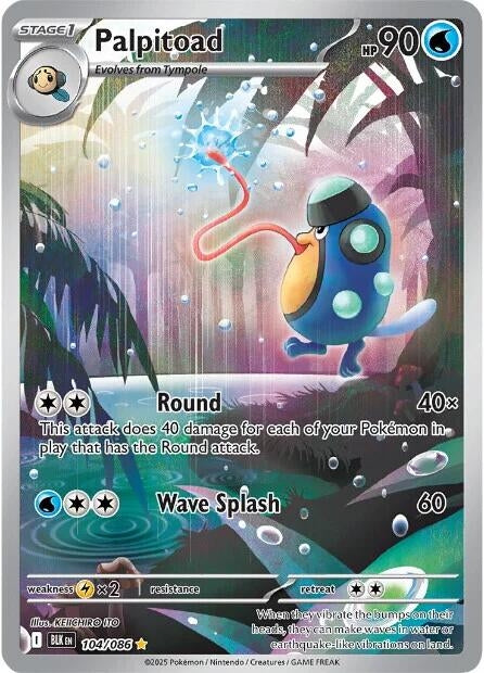 Palpitoad (104/086) (SV: Black Bolt)