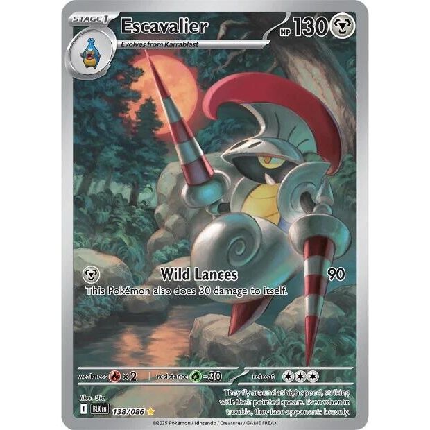 Image for Escavalier (138/086) (SV: Black Bolt) - Pokemon
